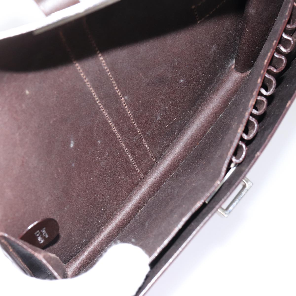 GUCCI Clutch Bag Leather Brown bs16896