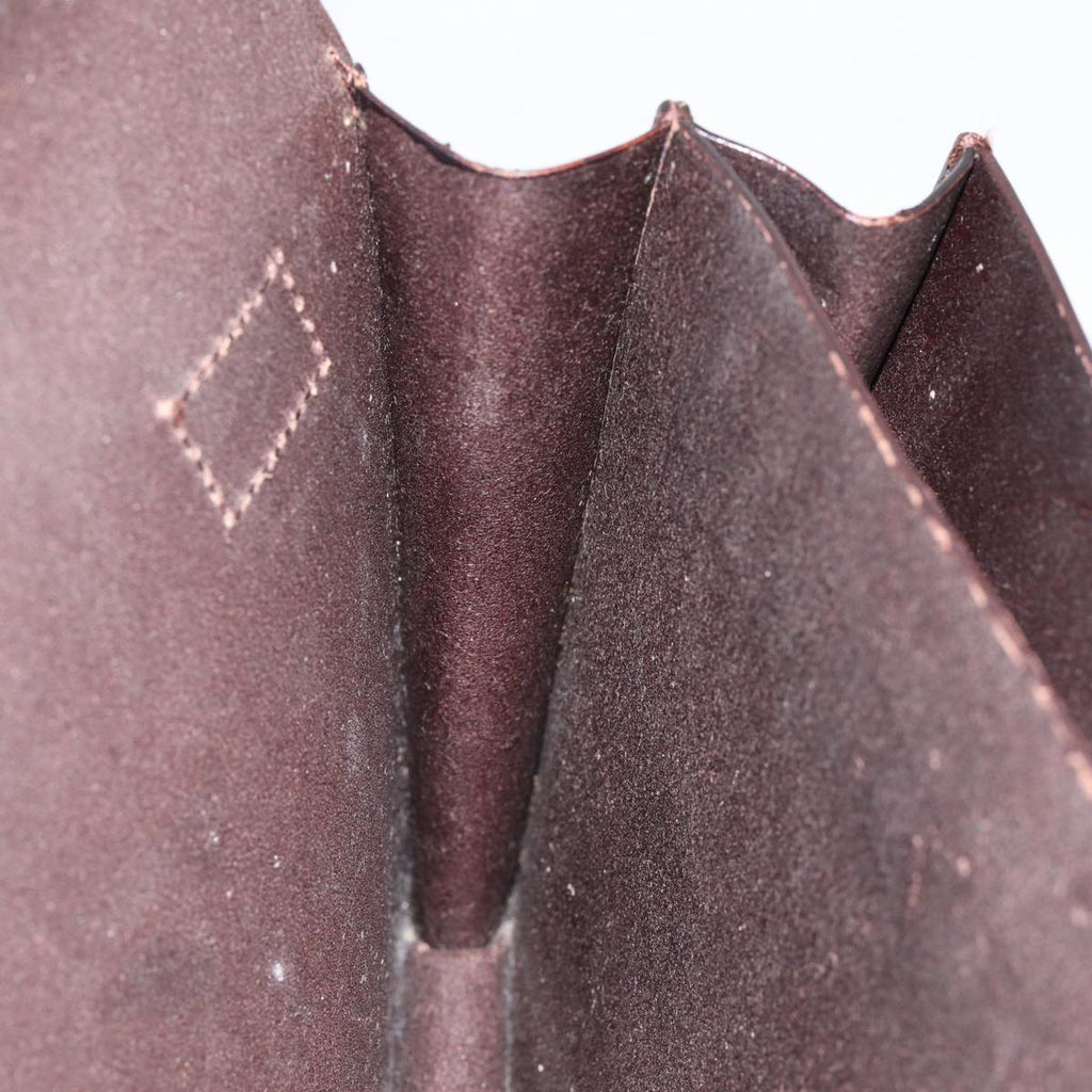 GUCCI Clutch Bag Leather Brown bs16896