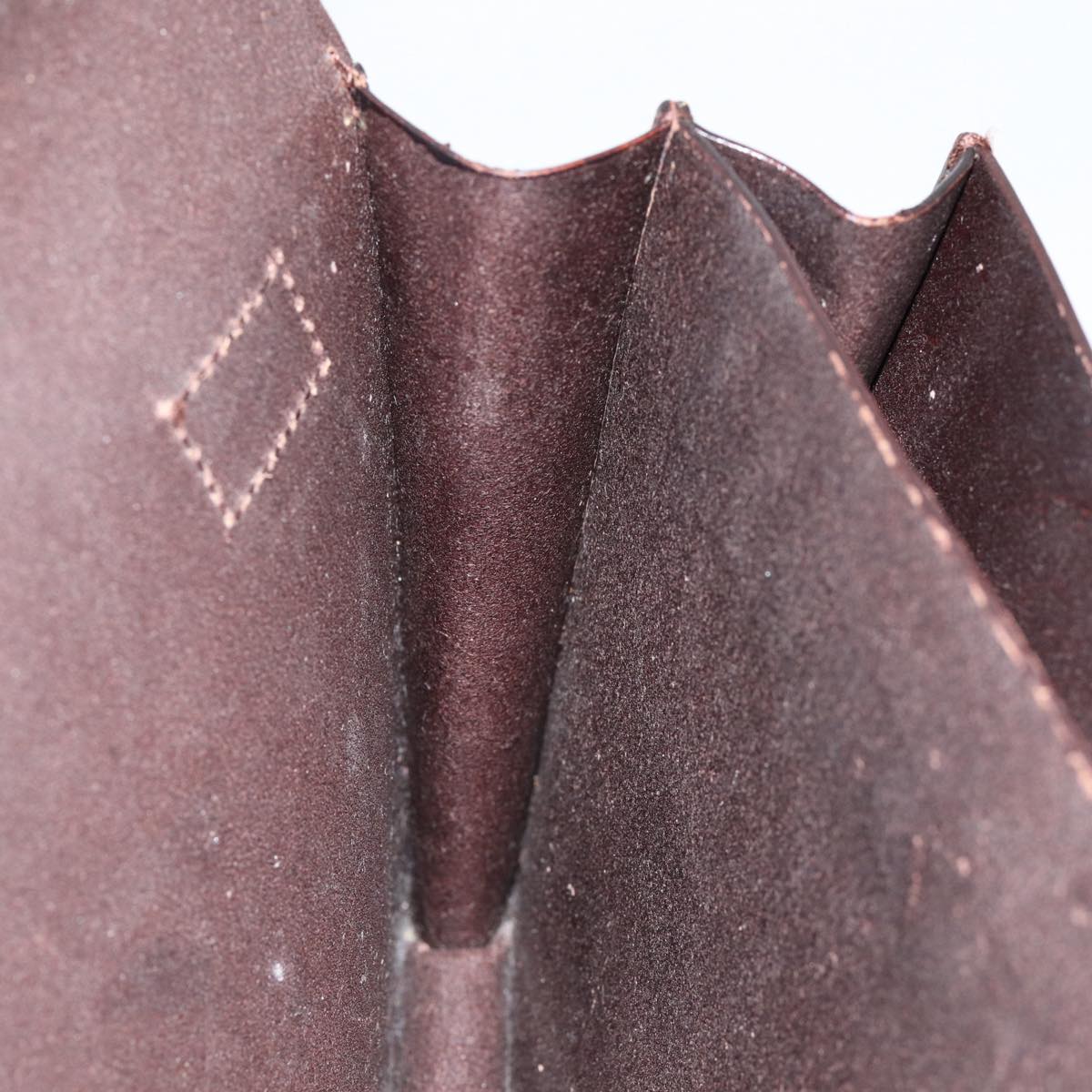 GUCCI Clutch Bag Leather Brown bs16896