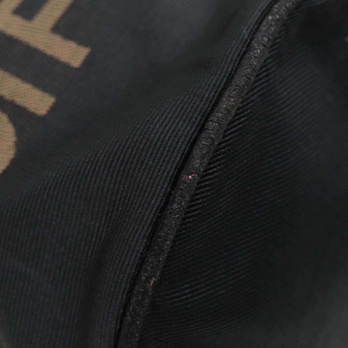 FENDI Hand Bag Nylon Black bs16931