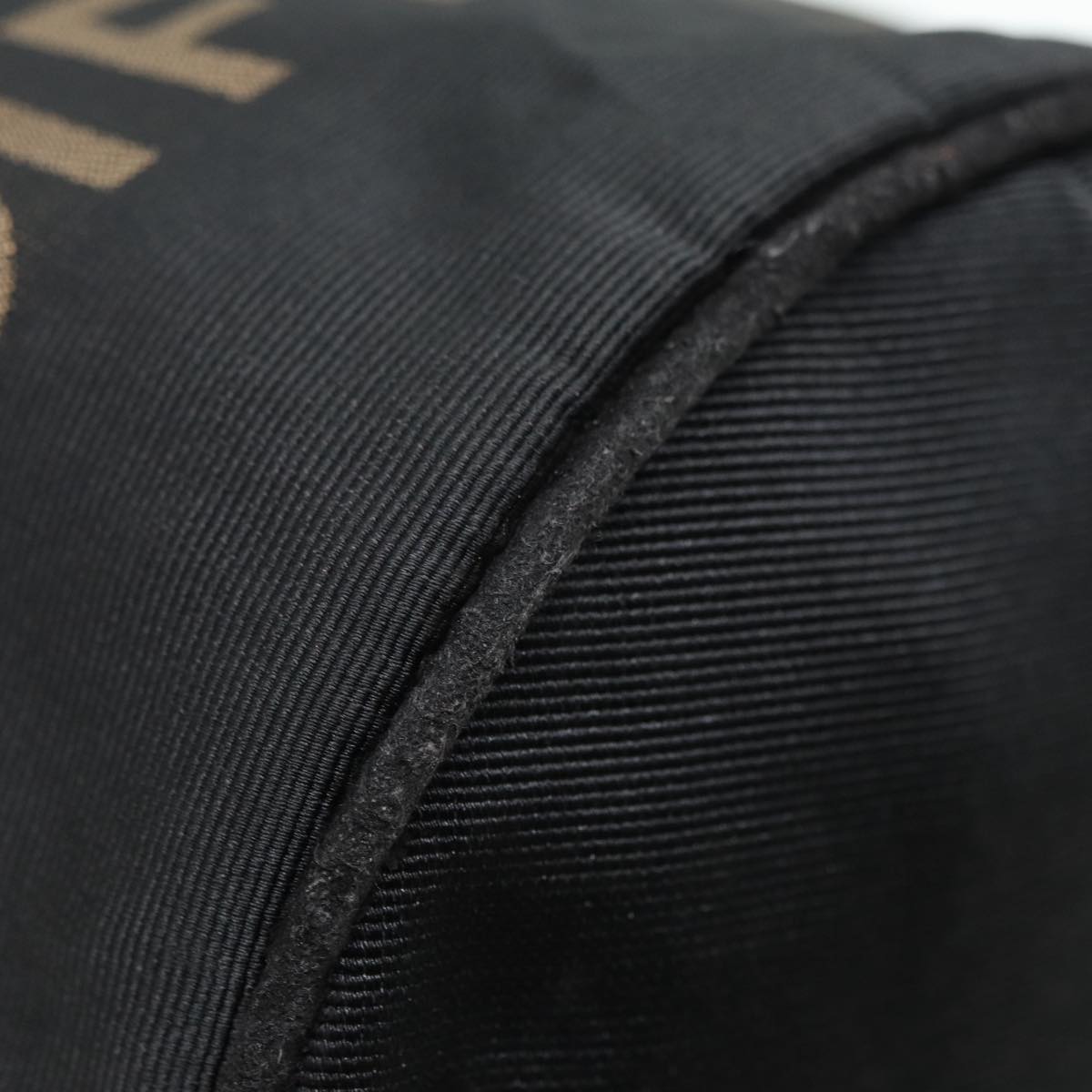 FENDI Hand Bag Nylon Black bs16931