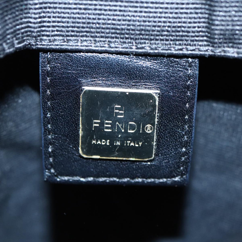 FENDI Hand Bag Nylon Black bs16931