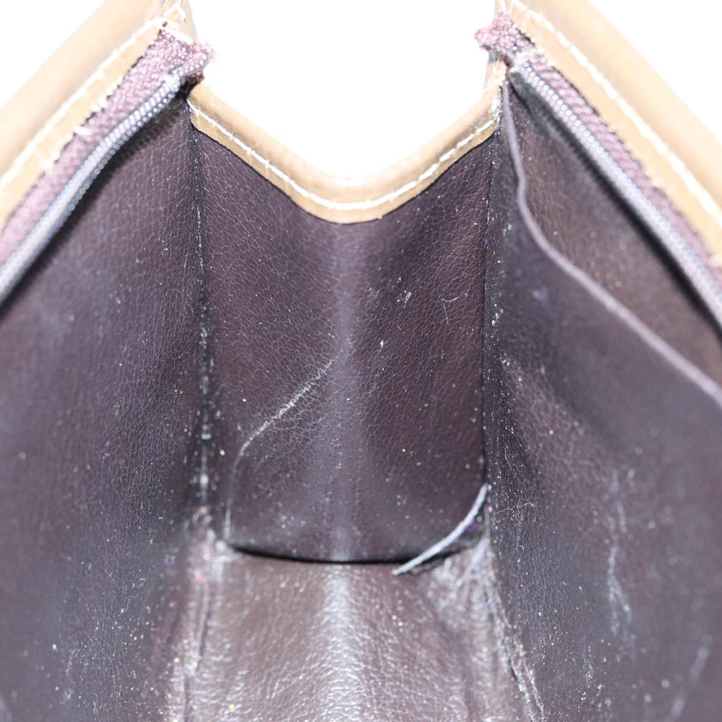 FENDI Zucchino Canvas Pouch Brown bs16934