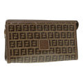 FENDI Zucchino Canvas Pouch Brown bs16934