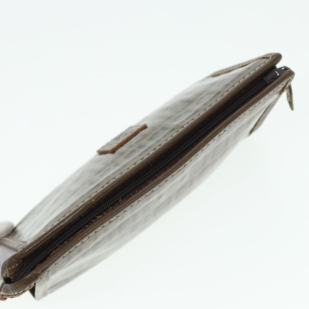 FENDI Zucchino Canvas Pouch Brown bs16934