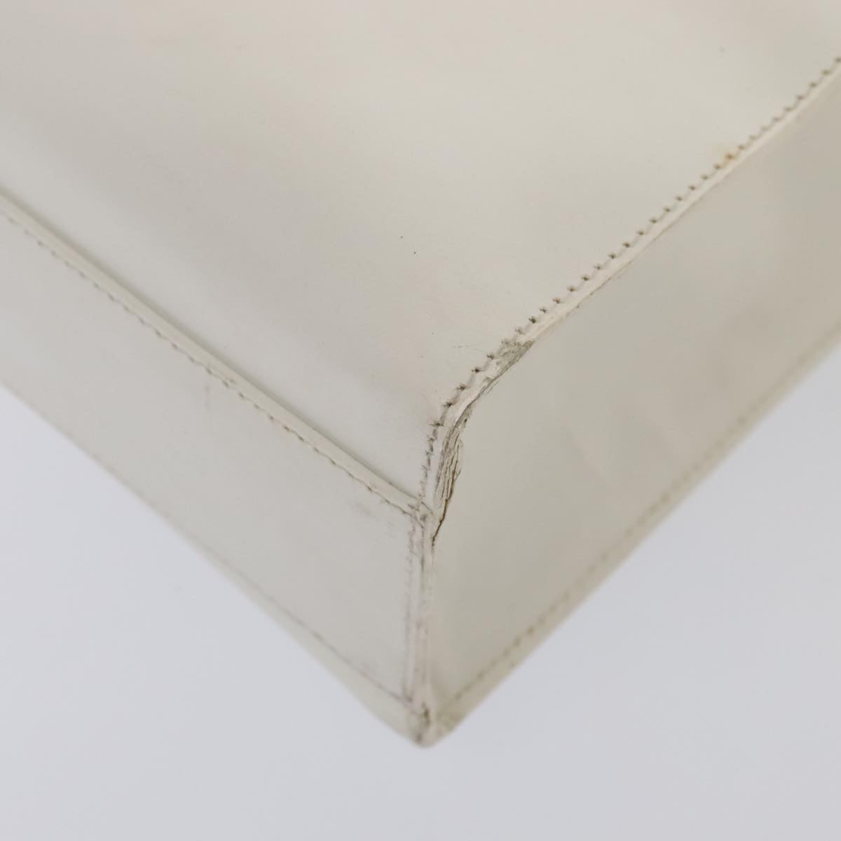 GUCCI Shoulder Bag Vinyl Clear White Silver 001 2058 1772 5 bs17041