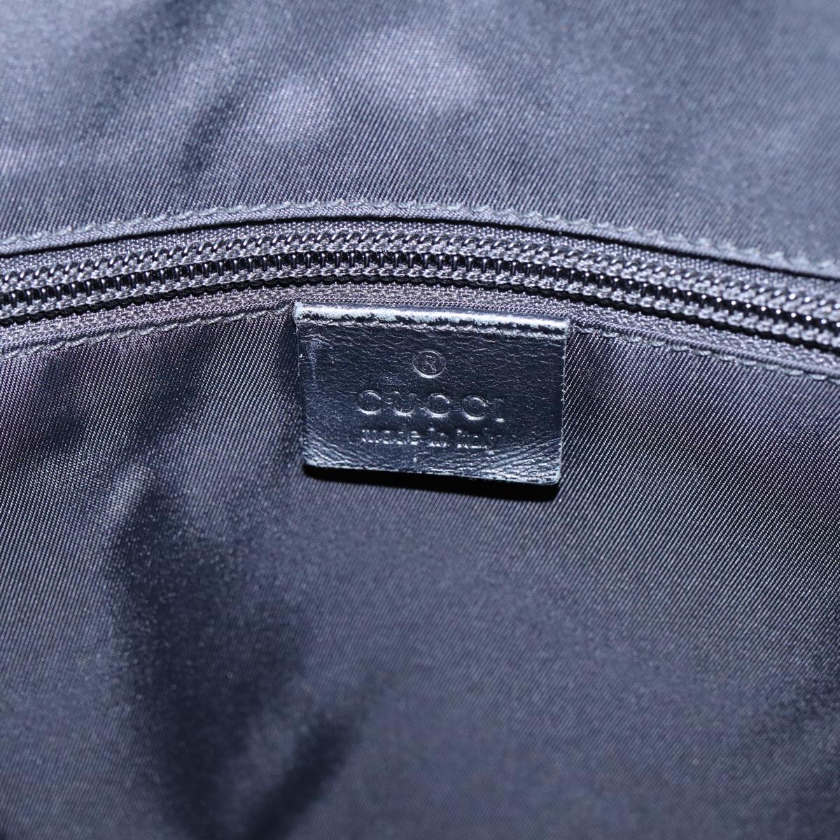 GUCCI GG Canvas Hand Bag Black 322072 bs17120