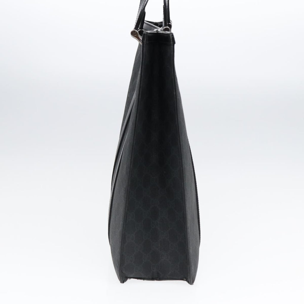 GUCCI GG Canvas Hand Bag Black 322072 bs17120