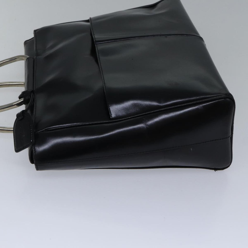 GUCCI Hand Bag Leather Black Silver 002 2865 1313 bs17122