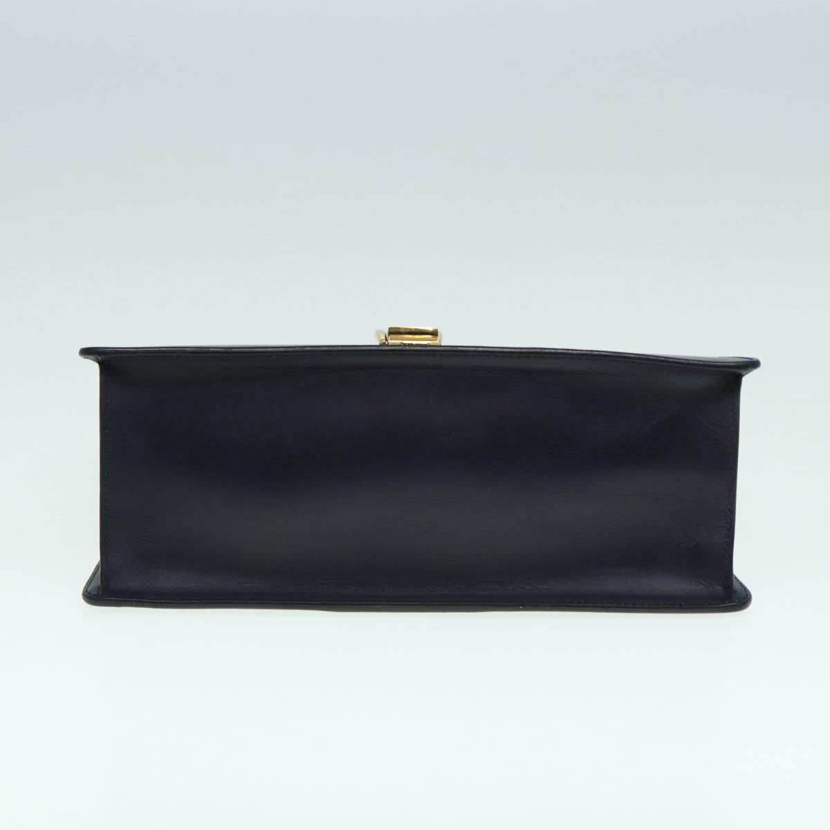 GUCCI Web Sherry Line Silvi Hand Bag Leather Black Red Green 431665 bs17172