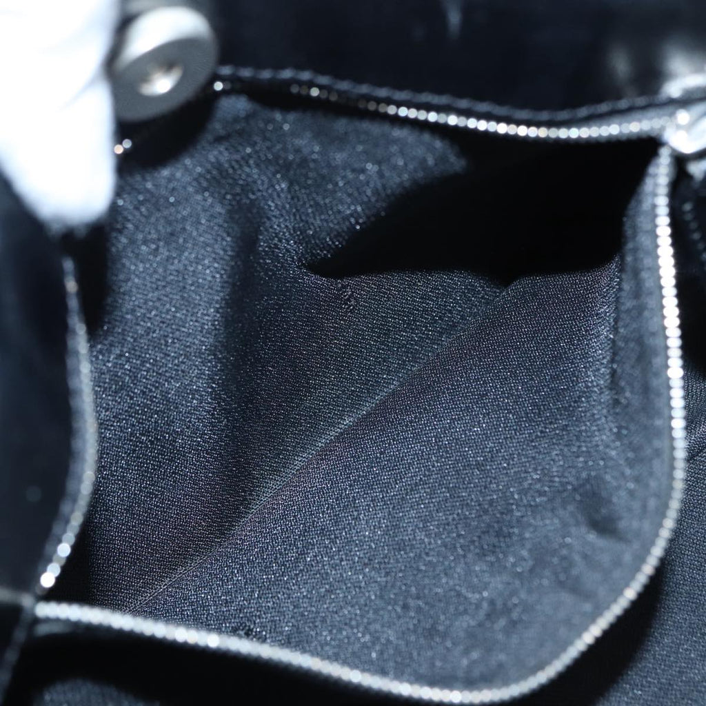 FENDI Shoulder Bag Nylon Black Silver bs17206