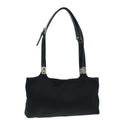 FENDI Shoulder Bag Nylon Black Silver bs17206