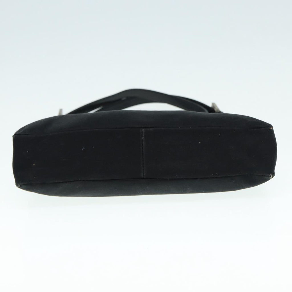 FENDI Shoulder Bag Nylon Black Silver bs17206