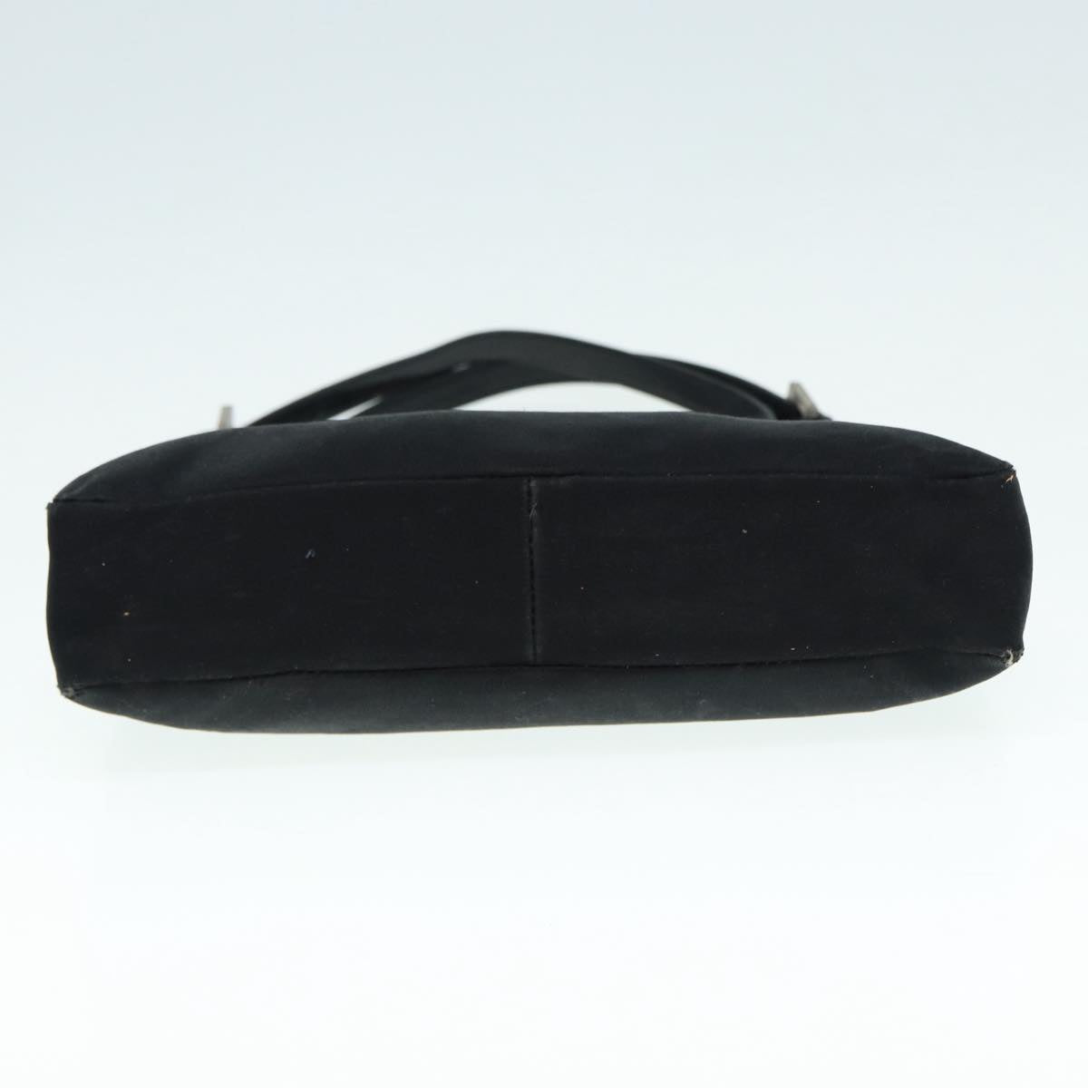 FENDI Shoulder Bag Nylon Black Silver bs17206