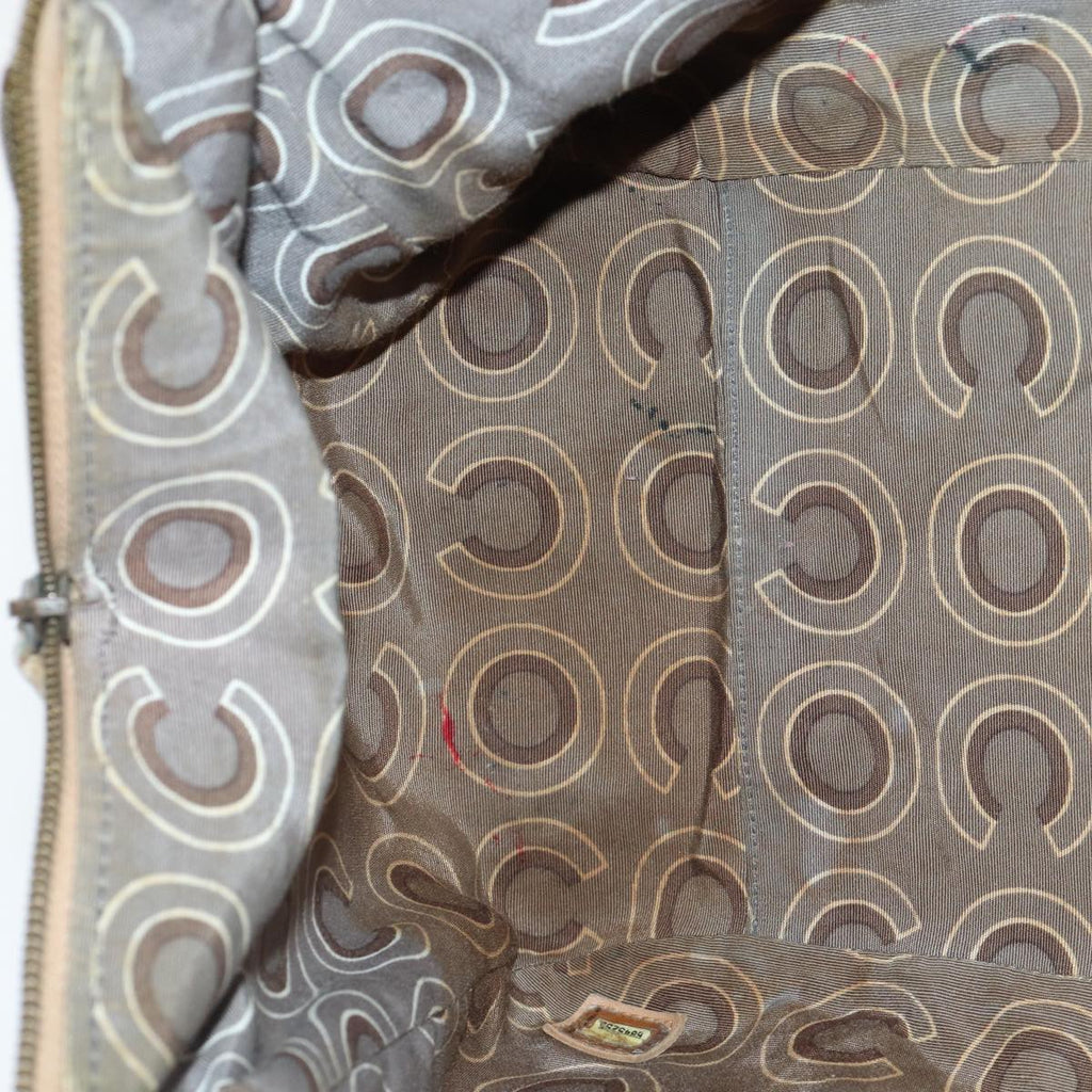 CHANEL Hand Bag Leather Beige CC bs17225