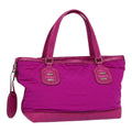 GUCCI GG Canvas Tote Bag Pink Silver 241101 bs17288