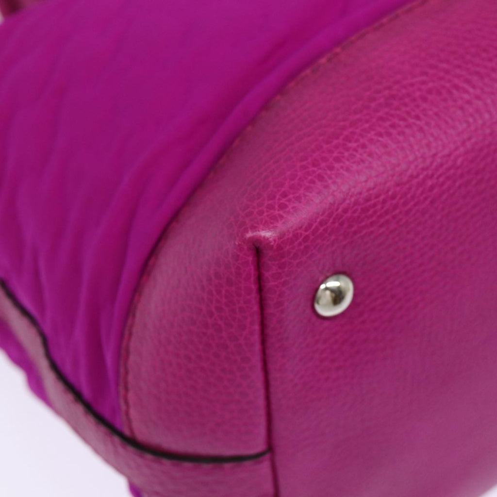 GUCCI GG Canvas Tote Bag Pink Silver 241101 bs17288