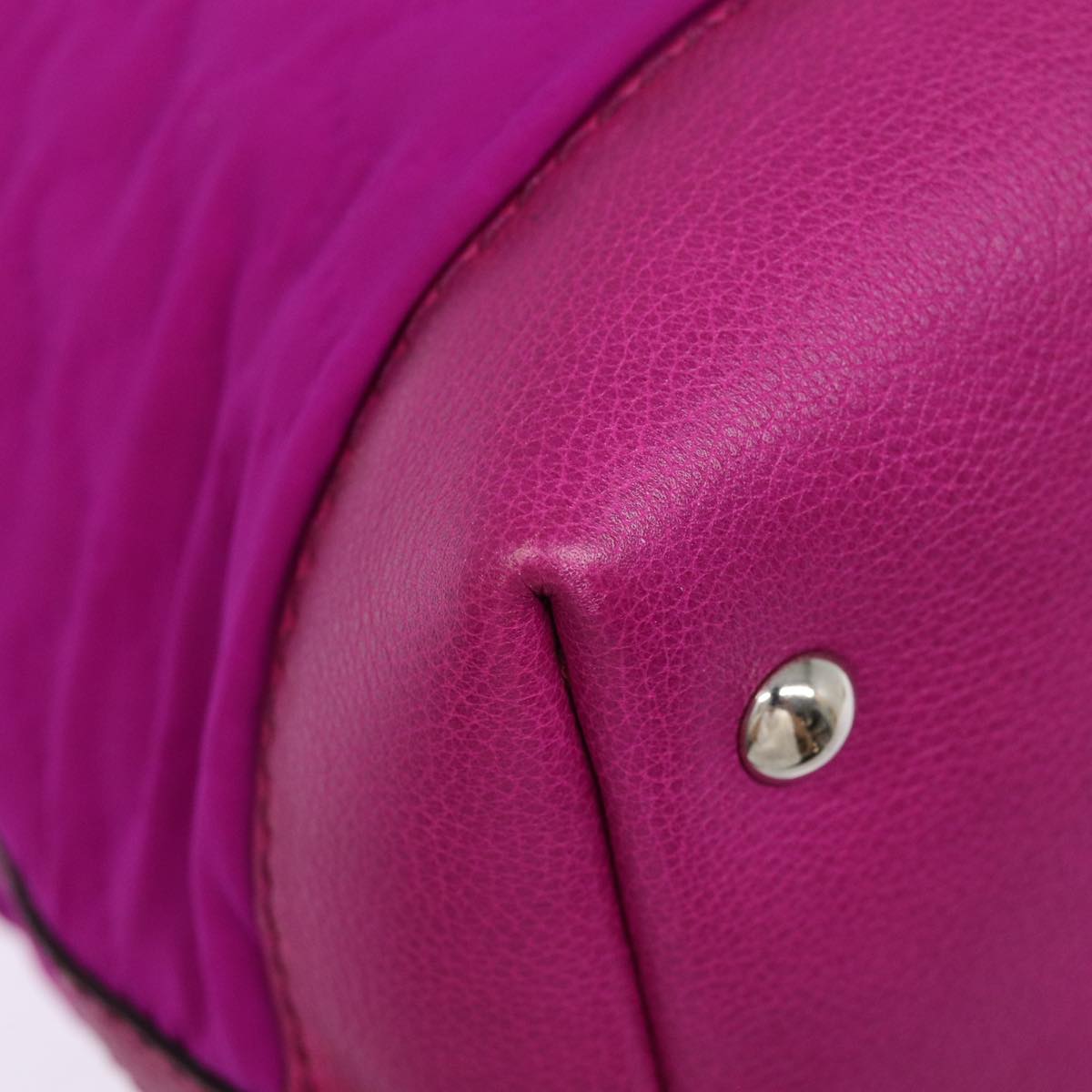 GUCCI GG Canvas Tote Bag Pink Silver 241101 bs17288