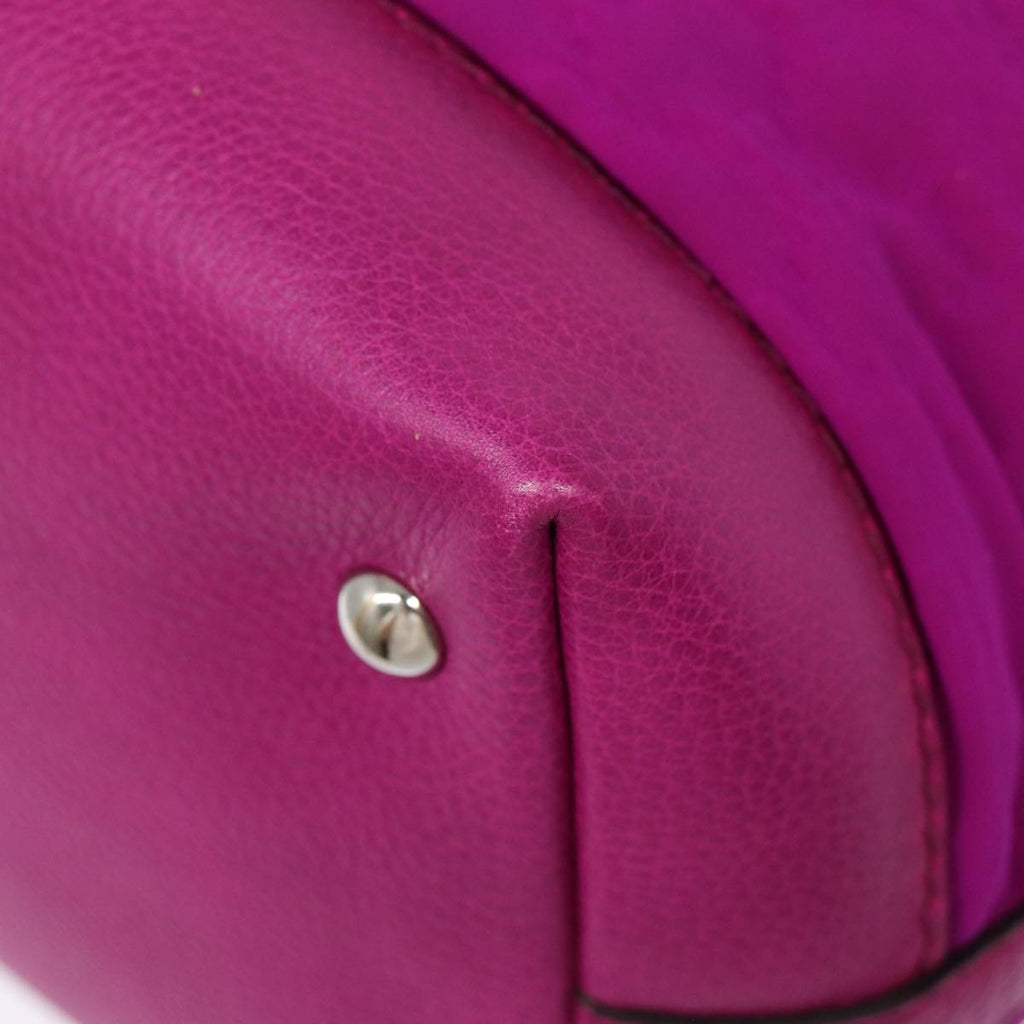 GUCCI GG Canvas Tote Bag Pink Silver 241101 bs17288