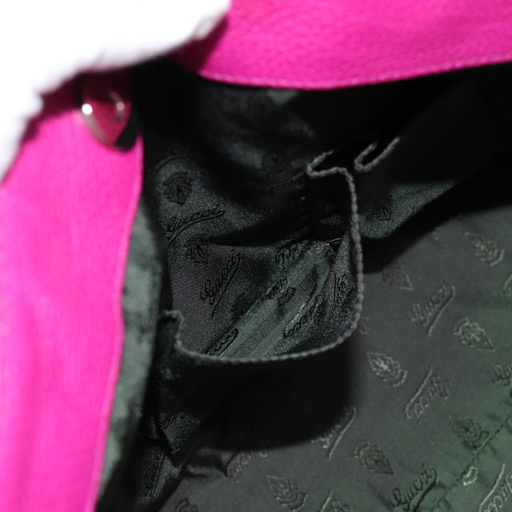 GUCCI GG Canvas Tote Bag Pink Silver 241101 bs17288
