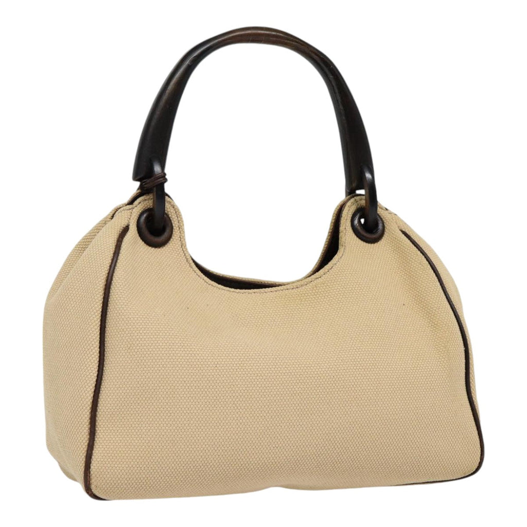 GUCCI Hand Bag Canvas Outlet Beige 106495 bs17290