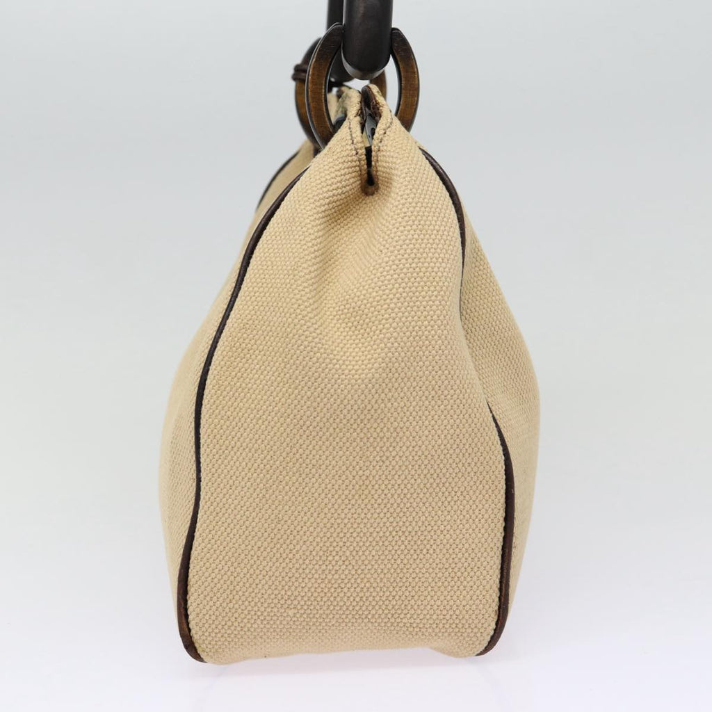 GUCCI Hand Bag Canvas Outlet Beige 106495 bs17290