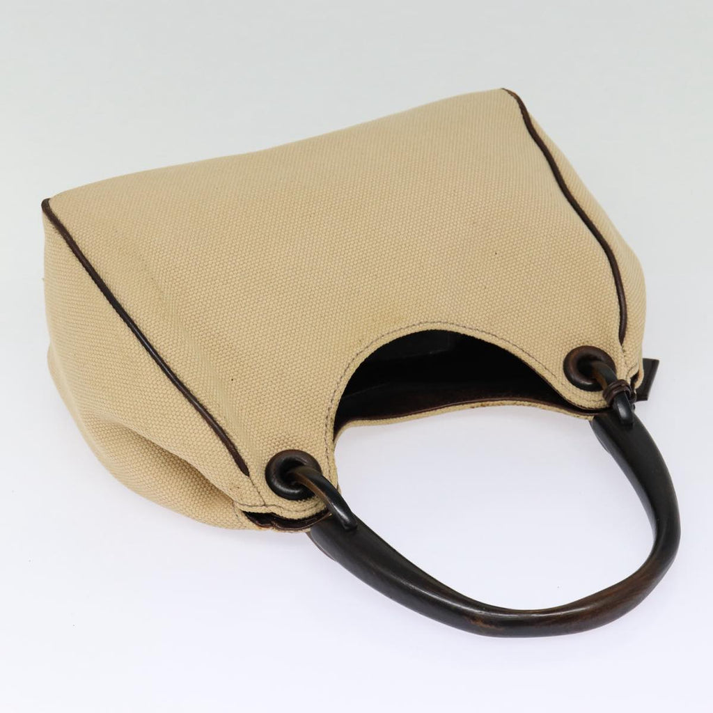 GUCCI Hand Bag Canvas Outlet Beige 106495 bs17290