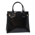 GUCCI Hand Bag Leather Black Gold 000 1118 0503 bs17561