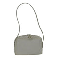 GUCCI Shoulder Bag Leather White Silver 007 1014 0274 bs17611