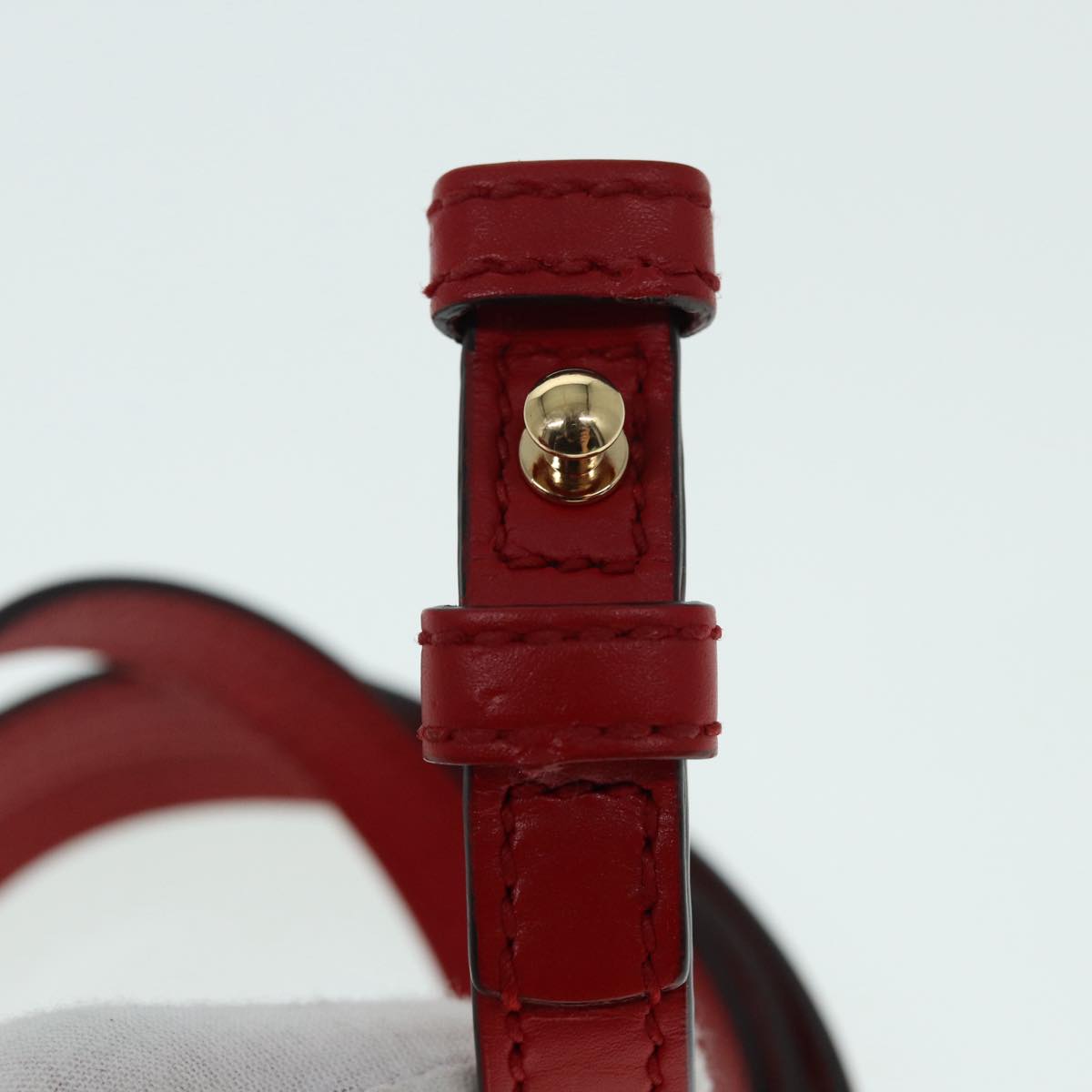 GUCCI Silvi Sherry Line Hand Bag Leather 2way Navy Gold Red 431665 bs17661