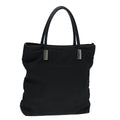 GUCCI Hand Bag Nylon Black Silver 002 2123 0458 bs17662