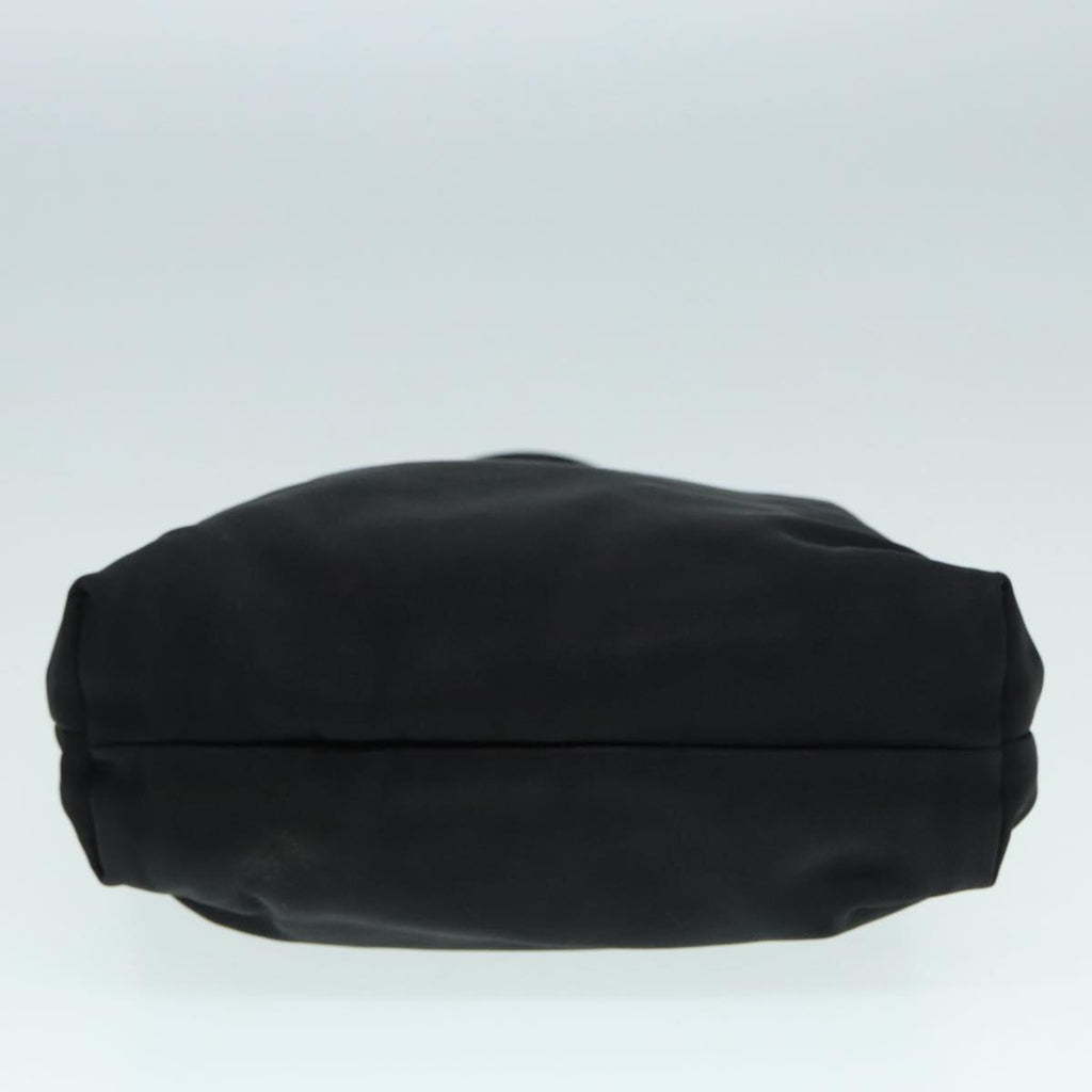 GUCCI Hand Bag Nylon Black Silver 002 2123 0458 bs17662