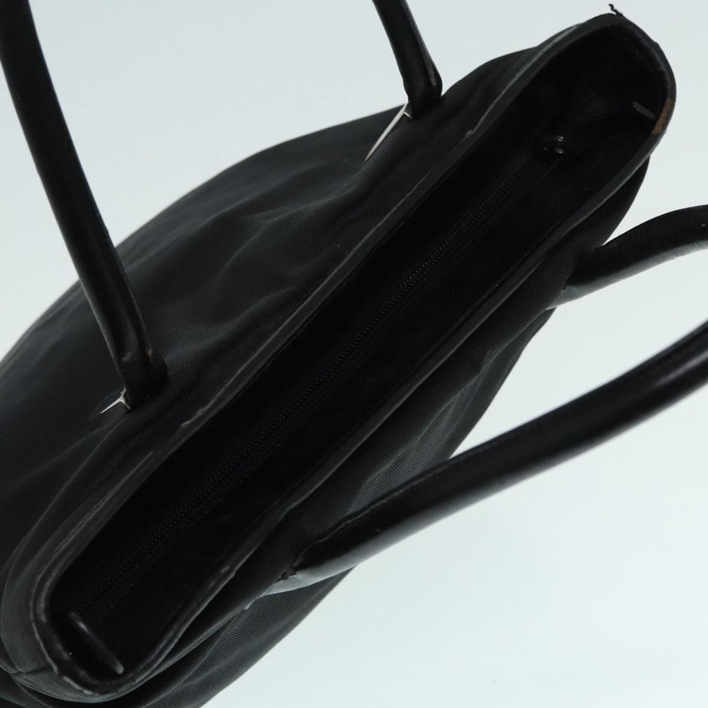 GUCCI Hand Bag Nylon Black Silver 002 2123 0458 bs17662