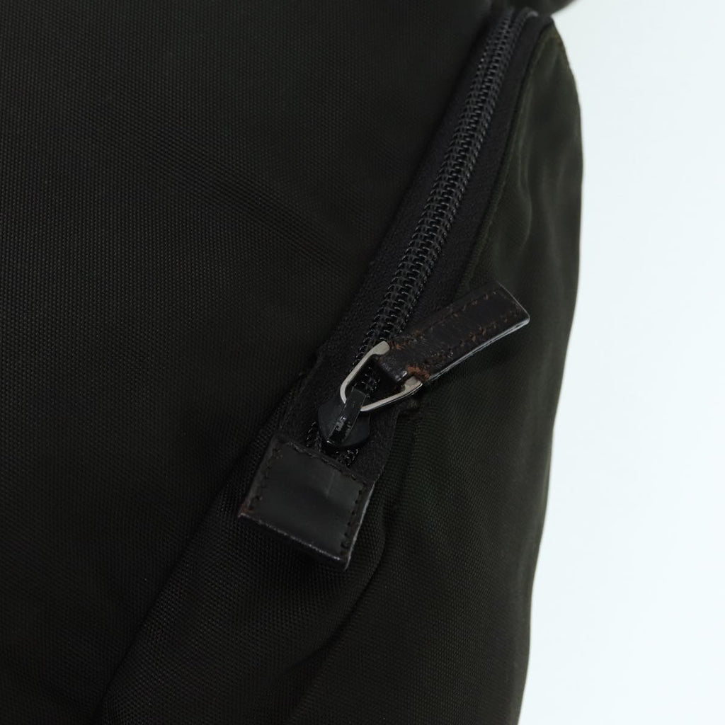 GUCCI Shoulder Bag Canvas Khaki Silver 019 0304 200047 bs17688