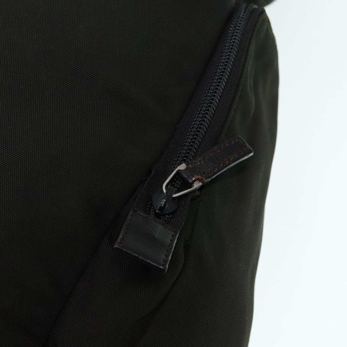 GUCCI Shoulder Bag Canvas Khaki Silver 019 0304 200047 bs17688
