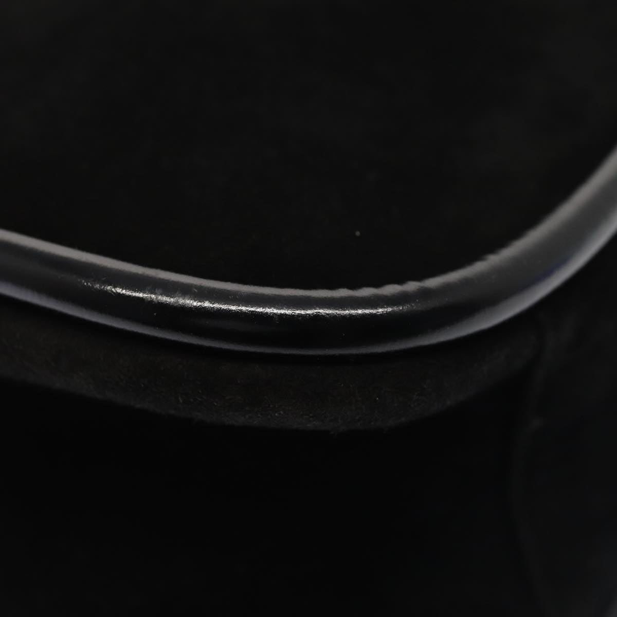 GUCCI Shoulder Bag Suede Black Gold 000 2855 0550 0 bs17714
