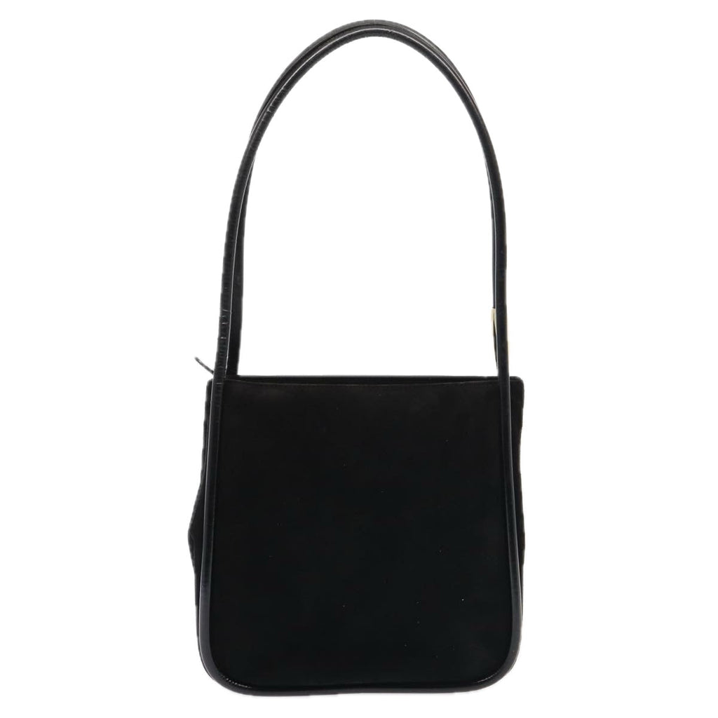 GUCCI Shoulder Bag Suede Black Gold 000 2855 0550 0 bs17714