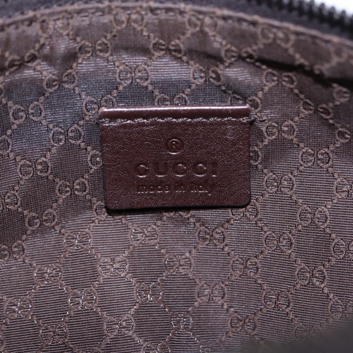 GUCCI Shoulder Bag Canvas Brown 103399 bs17716