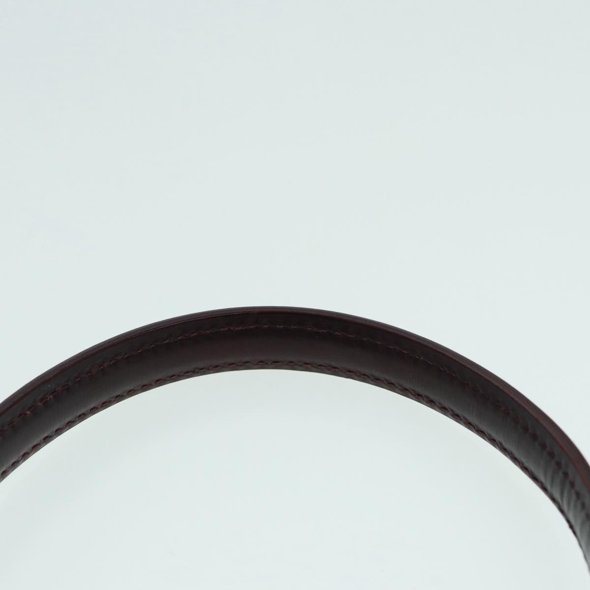 GUCCI Hand Bag Suede 2way Gold Brown bs17780