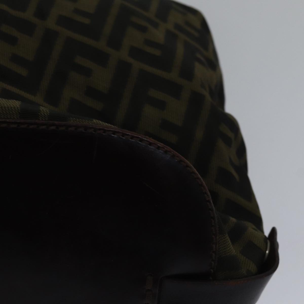 FENDI Zucca Canvas Tote Bag Brown bs17790