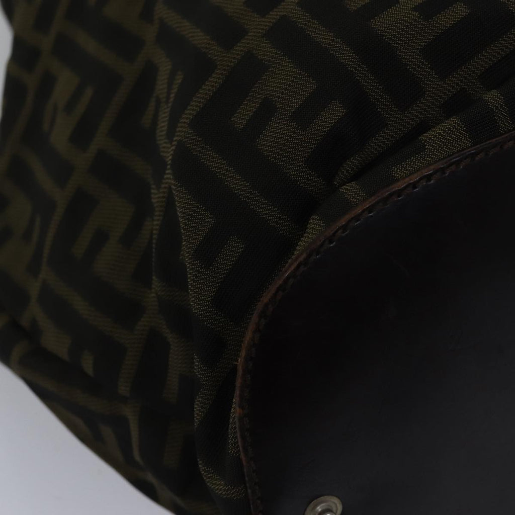 FENDI Zucca Canvas Tote Bag Brown bs17790