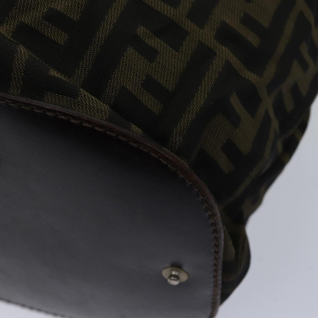 FENDI Zucca Canvas Tote Bag Brown bs17790