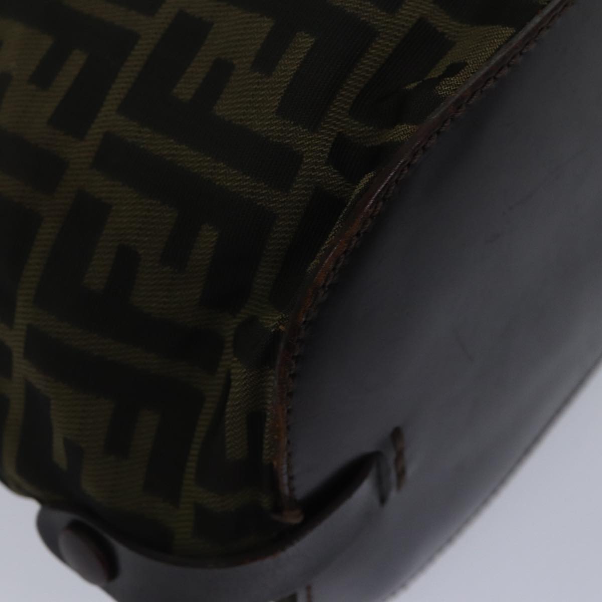 FENDI Zucca Canvas Tote Bag Brown bs17790