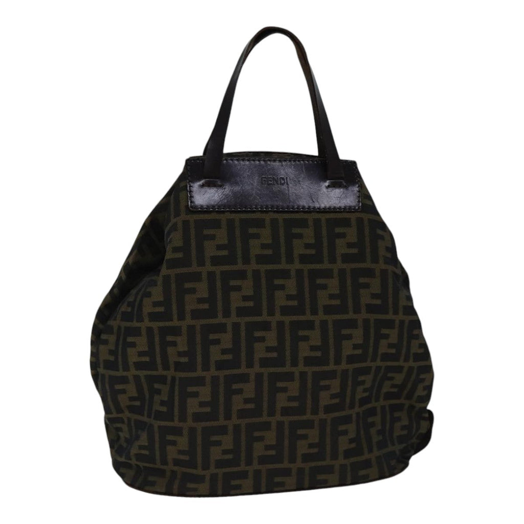 FENDI Zucca Canvas Tote Bag Brown bs17790