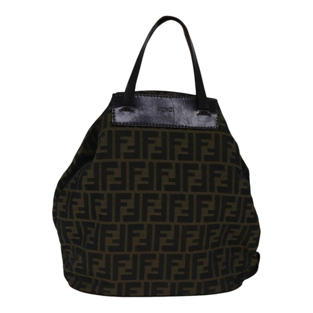 FENDI Zucca Canvas Tote Bag Brown bs17790