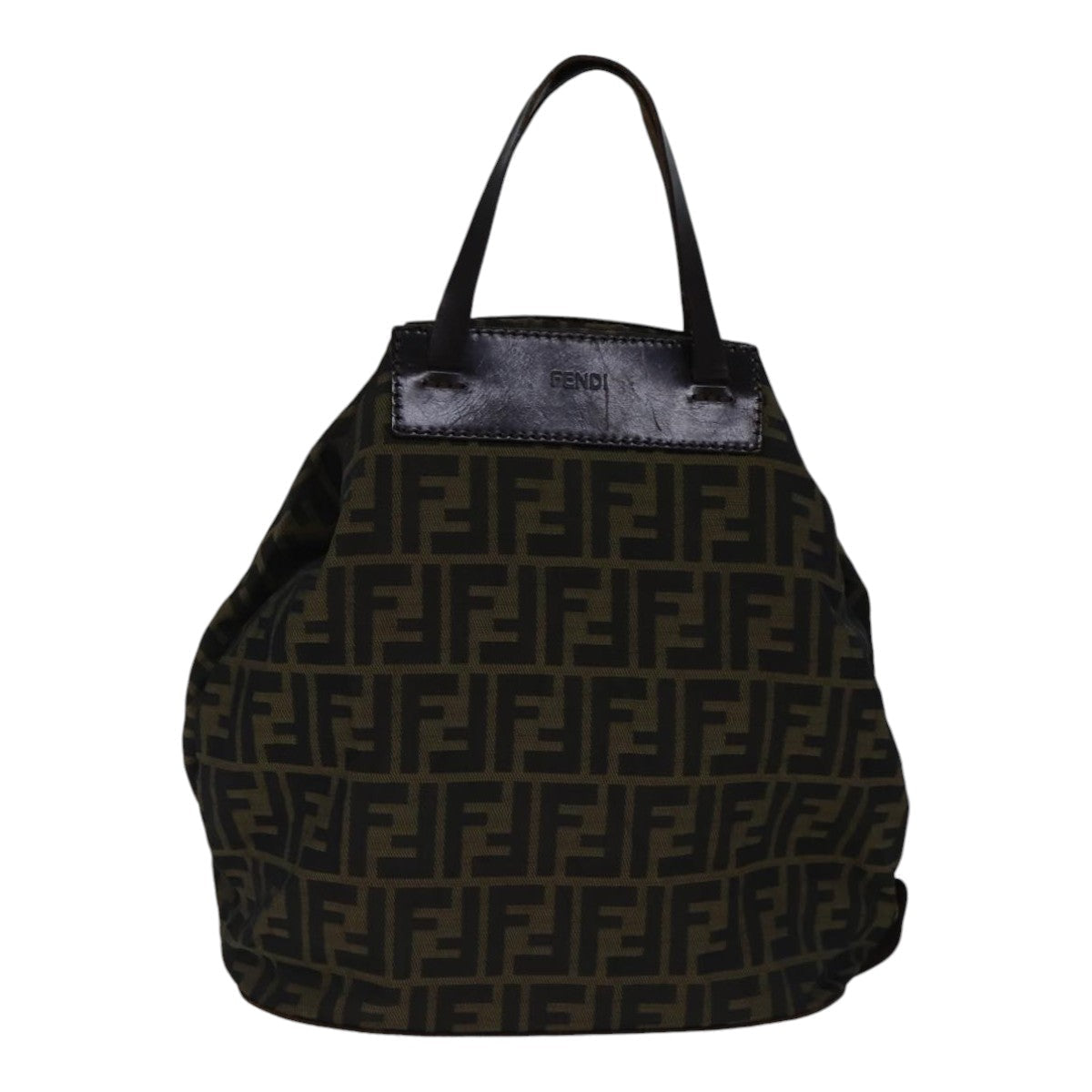 FENDI Zucca Canvas Tote Bag Brown bs17790