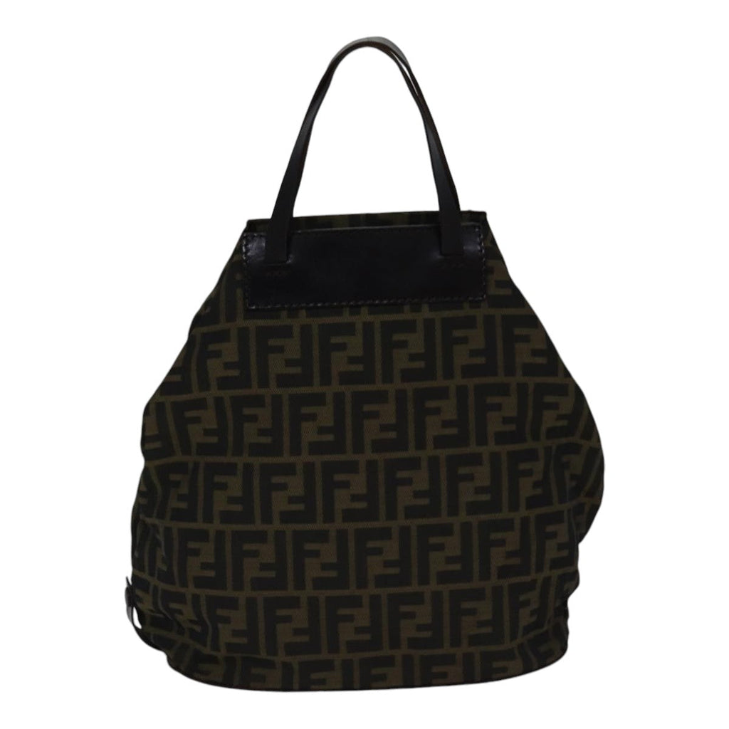 FENDI Zucca Canvas Tote Bag Brown bs17790