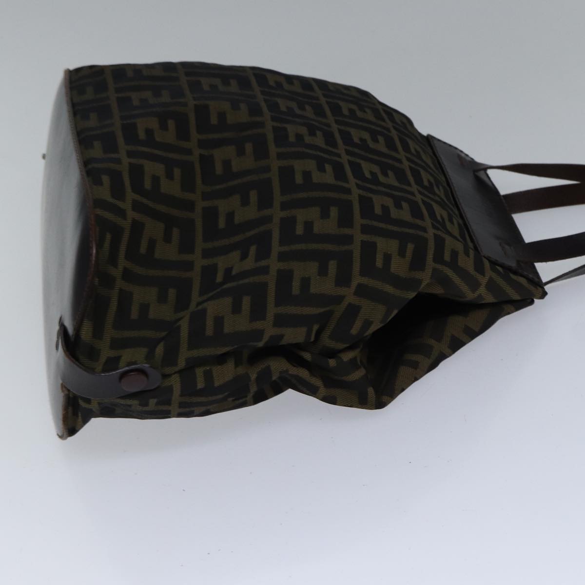 FENDI Zucca Canvas Tote Bag Brown bs17790