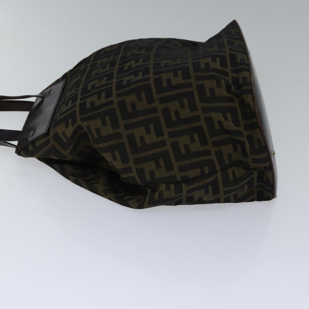 FENDI Zucca Canvas Tote Bag Brown bs17790