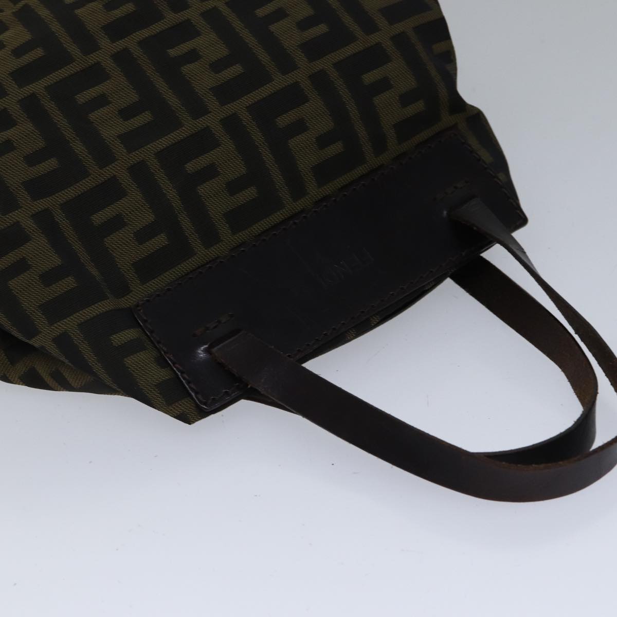 FENDI Zucca Canvas Tote Bag Brown bs17790